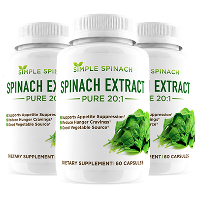 Simple Spinach 3 Bottles